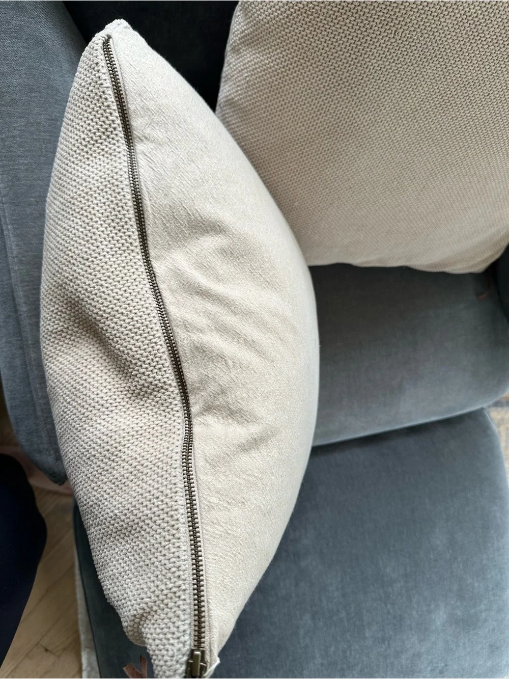 Pottery Barn | Sunwashed Chenille Pillow Cover
